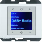 BERKER - K.1 Radio Touch DAB+ polarweiss glänzend