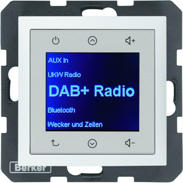 BERKER - S.1/B.x Radio Touch DAB+ polarweiss matt