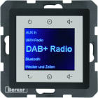 BERKER - Q.x Radio Touch DAB+ schwarz matt