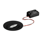 BRUMBERG - BREENA-R Einbaustr.set rund, sw.m. 230V 6W 3000K 38°