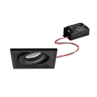 BRUMBERG - BB37 Einbaustr.set quadr. str.sw. 230V 7W 3000K 40°