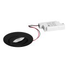 BRUMBERG - BREENA-R LED-Einbaustr.set rund, sw.m. 230V 6W 3000K 38°