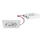 BRUMBERG - TIRREL-S LED-Einbaustr.set quadr. str.w. 230V 6W 3000K 38°