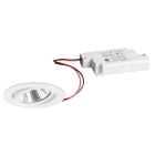 BRUMBERG - BB03 Einbaustr.set rund, str.ws. 230V 6W 3000K 38°