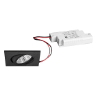 BRUMBERG - BB05 Einbaustr.set quadr. str.sw. 230V 6W 3000K 38°