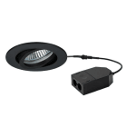BRUMBERG - LOOP-R LED-Einbaustr.set rund, str.ss. 230V 5W 3000K 38°