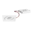 BRUMBERG - BB36 Einbaustr.set quadr. str.ws. 230V 7W 3000K 40°