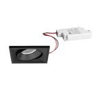 BRUMBERG - BB38 Einbaustr.set quadr. str.sw. 230V 7W 3000K 40°