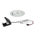 BRUMBERG - BB18 Einbaustr.set rund, str.ws. 230V 6W dim2warm 38°