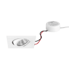 BRUMBERG - BB05 Einbaustr.set quadr. str.ws. 230V 6W 3000K 38°