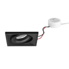 BRUMBERG - BB37 Einbaustr.set quadr. str.ss. 230V 7W 3000K 40°