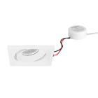 BRUMBERG - BB38 Einbaustr.set quadr. str.ws. 230V 7W 3000K 40°