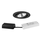 BRUMBERG - BB03 Einbaustr.set rund,str.sw. 230V 6W 3000K DALI 38°