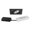 BRUMBERG - BB05 Einbaustr.set quadr. str.sw. 230V 6W 3000K DALI 38°