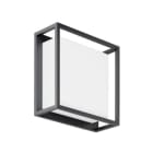 BRUMBERG - ALLAN LED-Wandanbaul. eckig, str.graph. 11W 3000K IP54