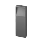 BRUMBERG - ILIA LED-Pollerl. 13W eckig, str.graph. 3000K IP54