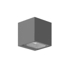 BRUMBERG - SELIA LED-Wandanbaul. eckig, str.graph. 9W 3000K IP54 78°