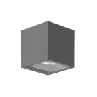 BRUMBERG - SELIA LED-Wandanbaul. eckig, str.graph. 2x5W 3000K IP54 160°
