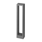 BRUMBERG - ADDIA LED-Pollerl. eckig, str.graph. 10W 3.000K H600 IP54 120°
