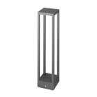 BRUMBERG - ABEE LED-Pollerl. eckig, str.graph. 15W 3.000K H650mm IP54 120°