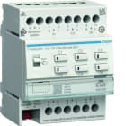HAGER - KNX Heizungsaktor 6fach m. Regler für 24/230V Stellantriebe Triac REG