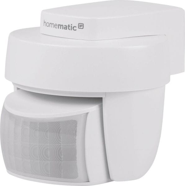EQ3 - Bewegungsmelder IP44 weiß mit Dämmerungssensor, HmIP-SMO-2