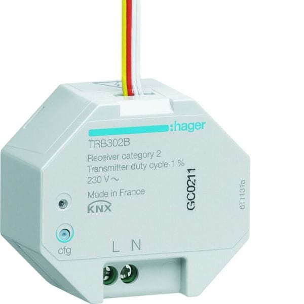 HAGER - KNX-RF Binäreingang 2fach Up