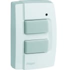 HAGER - KNX-RF Tastsensor 2fach Ap