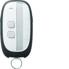 HAGER - KNX-RF Handsender 2-Kanal mit Beschriftungsfeld polarweiß/grau