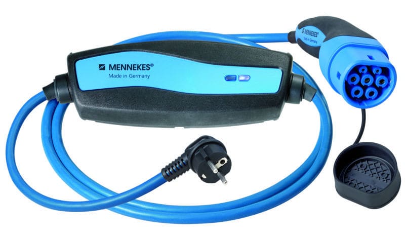MENNEKES PV - Ladekabel Schuko - Typ 2 13A 4m Mode 2