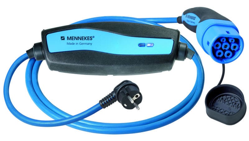 MENNEKES PV - Ladekabel Schuko - Typ 2 13A 8m Mode 2