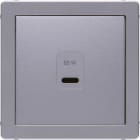 BERKER - Q.x Zentralstück für USB für PD Power Modul alu samt