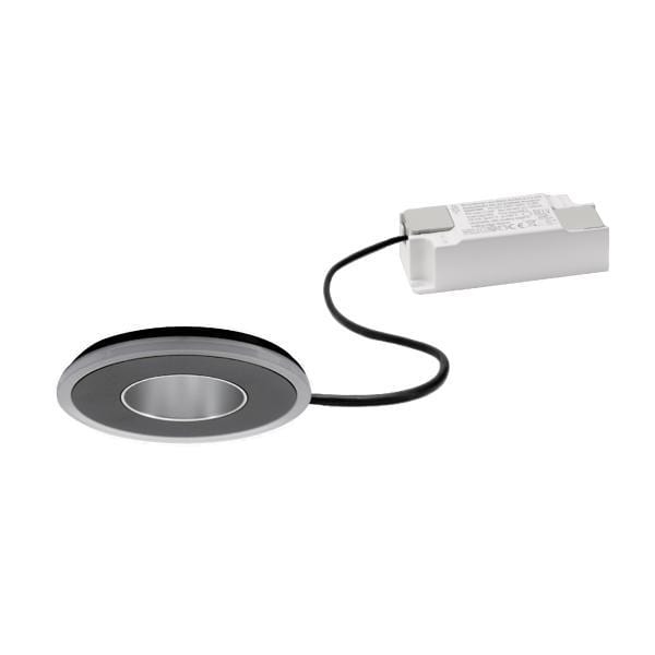 BRUMBERG - ZONDRA Einbaudownlight 230V AC 10W 3000K strukturschwarz