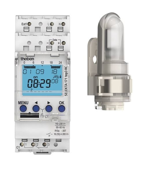 THEBEN - Astro-Zeitschaltuhr mit Wochenpr. SELEKTA 171 top3 RC T