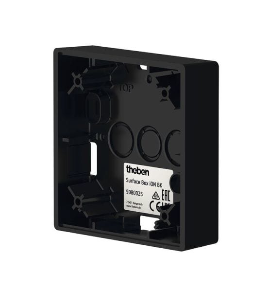 THEBEN - AP-Gehäuse für iON schwarz Surface Box iON BK