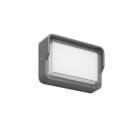 BRUMBERG - COATIS LED-Wandanbauleuchte 12W 3000K IP65 strgra eckig 970lm