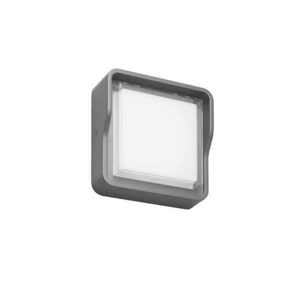 BRUMBERG - COATIS LED-Wandanbauleuchte 12W 3000K IP65 strga eckig 735lm