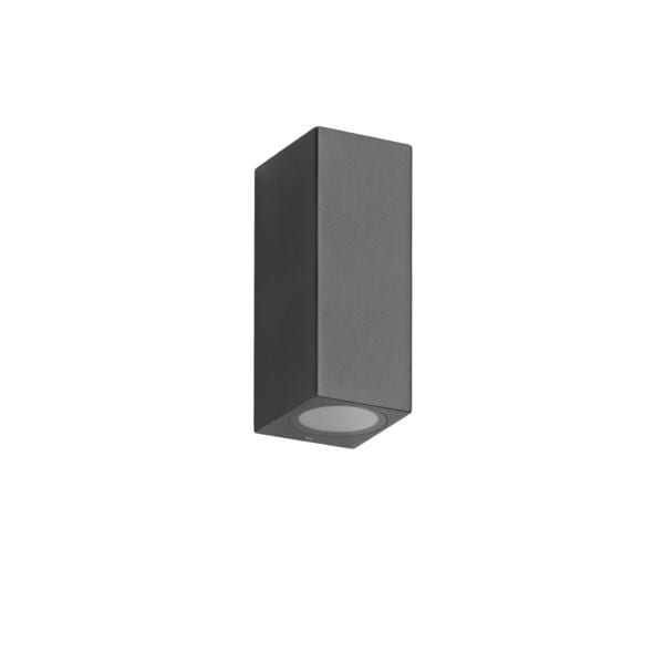 BRUMBERG - LIFOU GU10-Wandanbauleuchte 2x10W IP65 strsw eckig