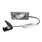 BRUMBERG - BB25 LED-Einbaustr. 230V 7W 3000K IP65 nick quad ABOX dim