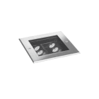 BRUMBERG - LANKA-S LED-Bodeneinbauleuchte 230V 8W 3000K es eckig