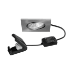 BRUMBERG - BB25 LED-Einbaustr. 230V 7W 3000K IP65 nick quad ABOX schalt