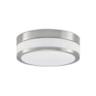 BRUMBERG - EREVAN Anbaul. Glasabdeckung 2xE27, 15W, ni.m./Glas, IP44