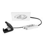 BRUMBERG - BB25 LED-Einbaustr. 230V 7W 3000K IP65 strws quad ABOX dim