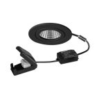 BRUMBERG - ITANSA-R BB15 Einbaudownl. 230V 6W 3000K IP54 sw rund ABOX V4A