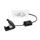 BRUMBERG - BB25 LED-Einbaustr. 230V 7W 3000K IP65 strws quad ABOX schalt