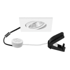 BRUMBERG - BB25 LED-Einbaustr. 230V 7W 3000K IP65 strws quad ABOX dim