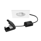 BRUMBERG - BB21 LED-Einbaudownlight 230V 7W 3000K IP65 strws quad Abox schalt
