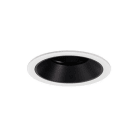 BRUMBERG - BINATO Einbaumodul rund strukturw./schwarz m. ohne LED Modul