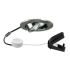 BRUMBERG - BB03 LED-Einbaustr. 230V 6W 3000K nickel ma rund ABOX dim