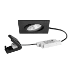 BRUMBERG - BB25 LED-Einbaustr. 230V 7W 3000K IP65 strsw quad ABOX dim